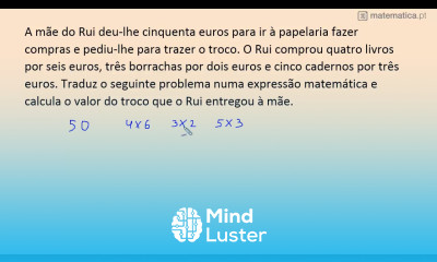 Resolução de um Problema Matemático
