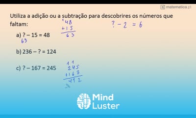 Propriedades da Adição e da Subtração