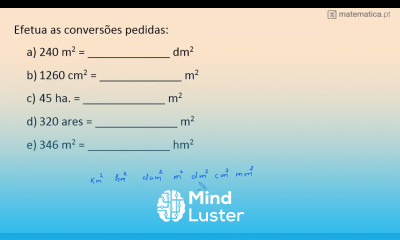 Conversão de Medidas de Área