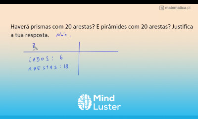 Propriedades dos Prismas e Pirâmides