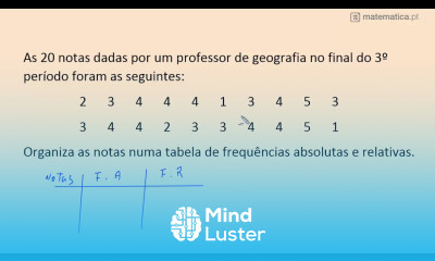 Tabela de Frequência Absoluta e Relativa