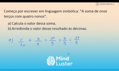 Arredondar uma Fração às Décimas