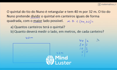 Problemas com Máximo Divisor Comum