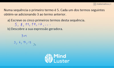 Descobrir a Expressão Geradora de uma Sequência
