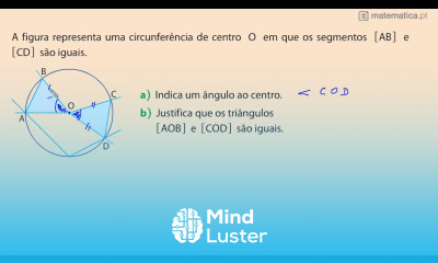 Identificar um Ângulo ao Centro