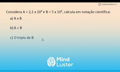 Somar e Multiplicar Números em Notação Científica