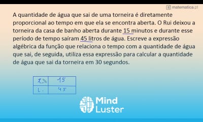 Problema com Proporcionalidade Direta