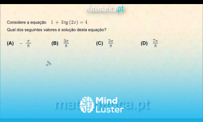 Resolução de uma Equação Trigonométrica