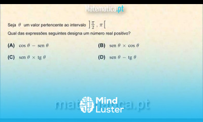 Trigonometria Determinar o Sinal de uma Expressão