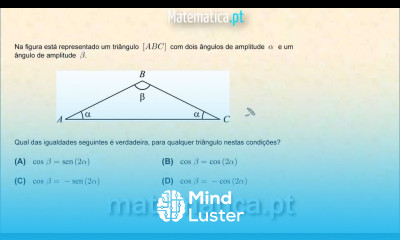 Trigonometria Calcular a Amplitude dos Ângulos de um Triângulo