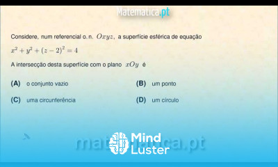 Interseção da Superfície Esférica com um Plano