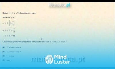 Simplificar uma Expressão Com Senos