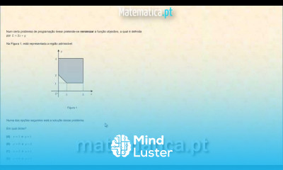 Programação Linear Minimizar a Função Objetivo