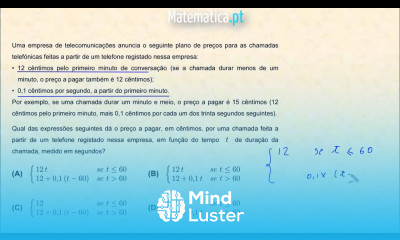 Definir uma Função por Ramos