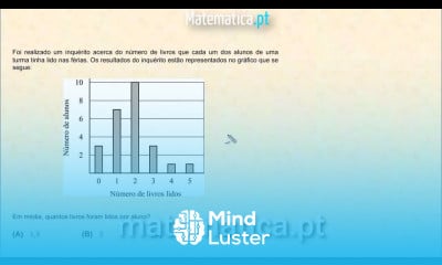 Cálculo da Média a Partir de um Gráfico