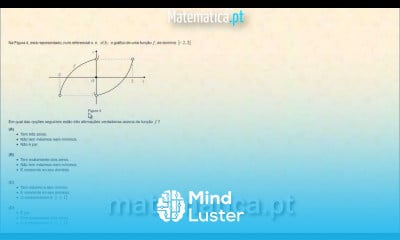 Máximos Mínimos e Intervalos de Crescimento de uma Função