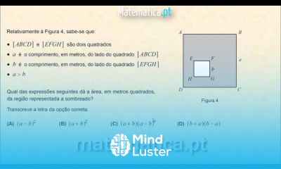 Calcular a Área da Zona Sombreada