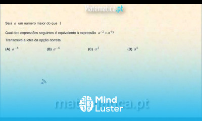 Regras das Potências Resolução de um Exercício Prático