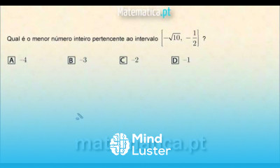 Menor Número Inteiro Pertencente a um Intervalo