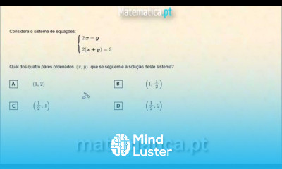 Resolução de um Sistema de Equações
