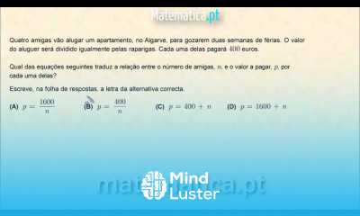 Problemas com Proporcionalidade Inversa