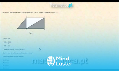 Calcular a Área de um Trapézio