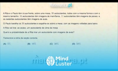 Cálculo de Probabilidade em Percentagem