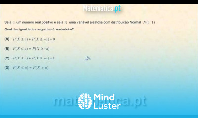Probabilidades Propriedades da Distribuição Normal