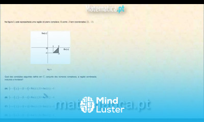 Números Complexos Plano de Argand Gauss Região Complexa