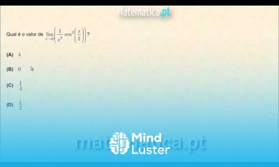 Cálculo Diferencial Calcular Limites de Equações Trigonométricas