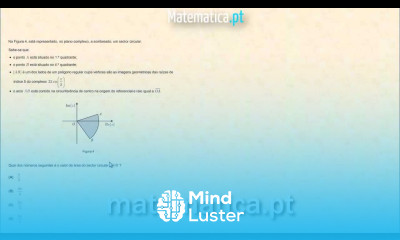 Números Complexos Definir um Sector Circular