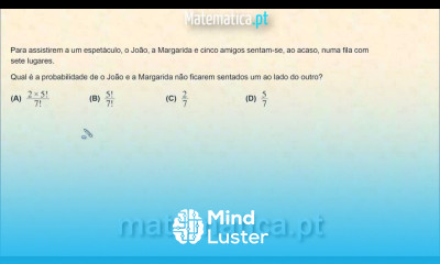 Probabilidades Sentar Pessoas numa Fila