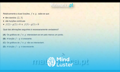 Análise do Gráfico de Funções Contínuas