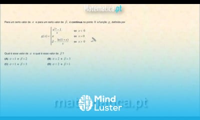 Função Contínua Definida por Ramos
