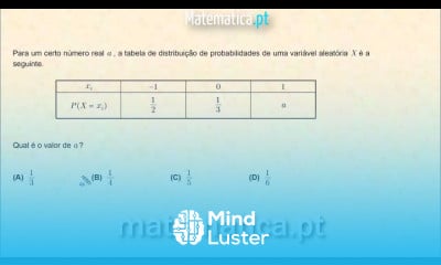 Exercício Resolvido de Distribuição de Probabilidades