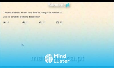 Triângulo de Pascal Encontrar o Penúltimo Elemento