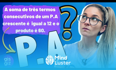 P A COMO REPRESENTAR TRÊS TERMOS EM P A Aula3 Prof Gis