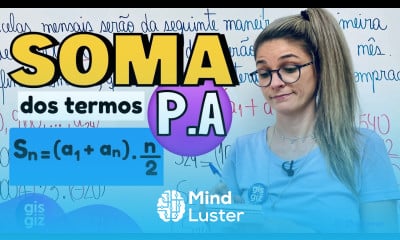 P A SOMA DOS TERMOS DE UMA PROGRESSÃO ARITMÉTICA AULA 5 Prof Gis