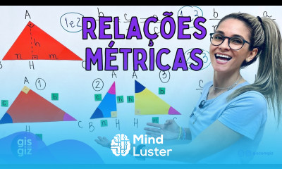 RELAÇÕES MÉTRICAS NO TRIÂNGULO RETÂNGULO Prof Gis