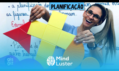 PLANIFICAÇÃO DE SÓLIDOS GEOMÉTRICOS Prof Gis