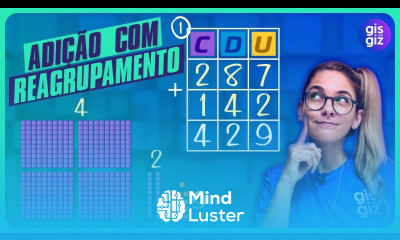 ADIÇÃO COM REAGRUPAMENTO RESERVA com Material dourado Quadro de ordens e Algoritmo