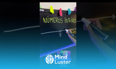 RETA NUMÉRICA NÚMEROS POSITIVOS E NEGATIVOS math