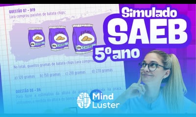 SAEB 5º ANO MATEMÁTICA SIMULADO PREPARATÓRIO 4