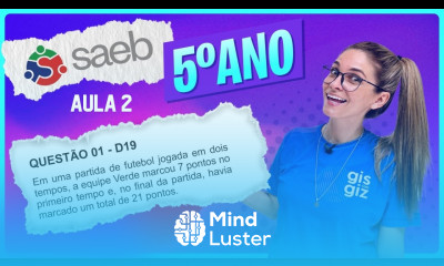 SAEB 5º ANO MATEMÁTICA SIMULADO PREPARATÓRIO 2