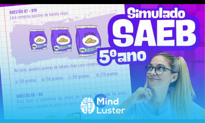 SAEB 5º ANO MATEMÁTICA SIMULADO PREPARATÓRIO 4