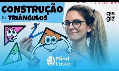 TRIÂNGULOS COMO CONSTRUIR TRIÂNGULOS GEOMETRIA PLANA 03