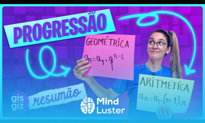 PROGRESSÃO ARITMÉTICA E GEOMÉTRICA PA e PG RESUMÃO