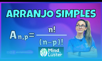 ARRANJO SIMPLES Com a professora Gis