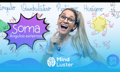 SOMA DOS ÂNGULOS EXTERNOS DE UM POLÍGONO CONVEXO Prof Gis 10