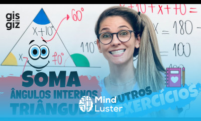 ÂNGULOS NO TRIÂNGULO SOMA DOS ÂNGULOS INTERNOS DE UM TRIÂNGULO